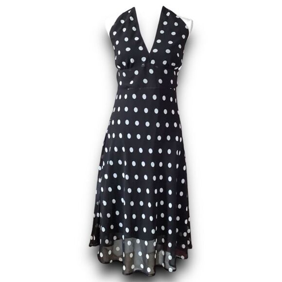 DCC Missy Halter 1950s Retro Classic Pinup Girl Rockabilly Style Polka Dot Swing - Picture 10 of 11